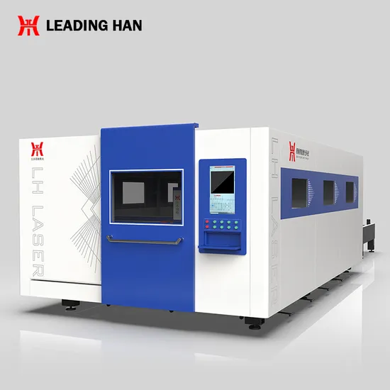 Large Enclosure Automatic Exchange Fiber Cutting Machine Metal Cutter Machine 3000W