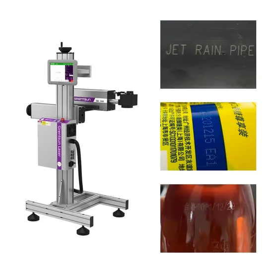 Wooden Chopsticks 30W CO2 Laser Marking Machine 9.3μ M Precision Paper Bags