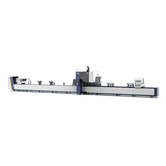3kw T2 Series Hsg Three -Chuck Metal Tube Laser Cutting Machine Price
