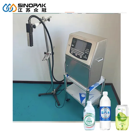 Ink Jet Printer for Pet Drinking Water Bottle Logo Printing Marking Engraving Numbers Coding