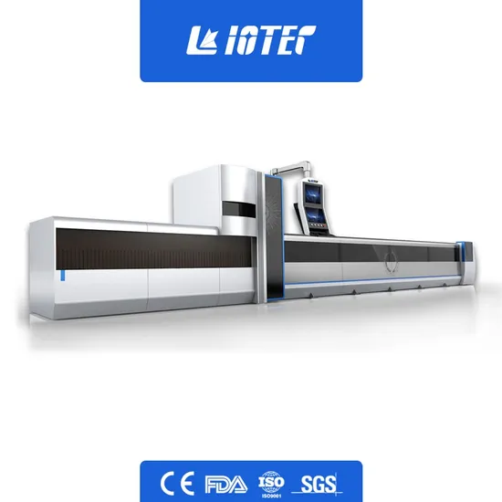 Interlaser Ite-Th New Technology Laser Equipment Tube Pipe Fiber Laser Cutting Machine Carbon Stainless Steel Laser Cutter