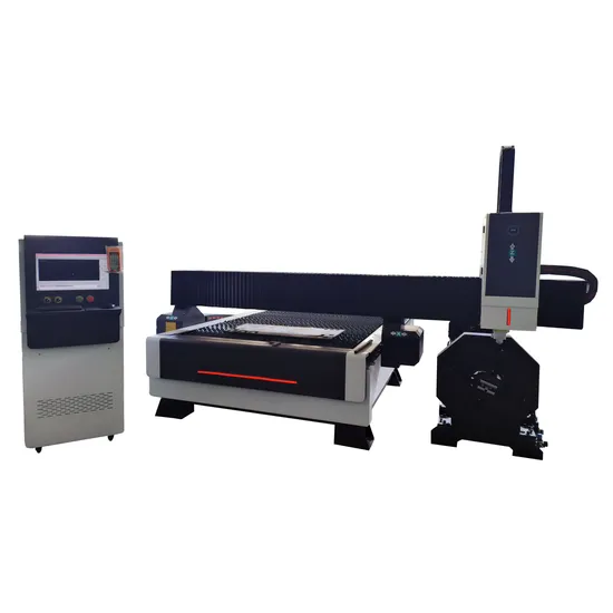 Heavy-Duty CNC Plate and Tube Integrated Laser Cutting Machine for Metal Sheets and Tubes 1000W 1500W Power with Carbon Steel Stainless Steel Aluminum Copper