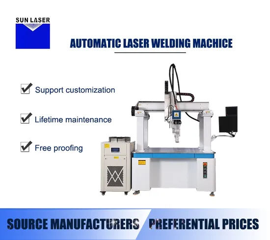 Fiber Laser Welding Machine for Sealing Welding of Battery Shell and Cover 3000W