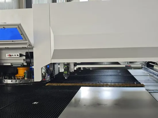 CNC Turret Punching Machine Plus Laser Engraving Machine Function