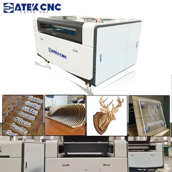 100W CNC CO2 Laser Acrylic Wood Cutter 6090 Engraving Cutting Machine