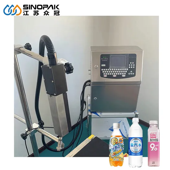 High Quality 30W CO2 Ink Marking Printer for Pet Bottle Plastic Bag Expiration Date