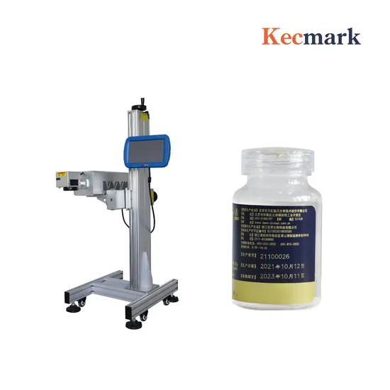 Industrial High Speed CO2 Laser Marking Machine 30W PVC Bottles