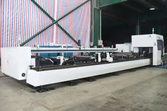 Fiber High Speed Cutting Machine for Round Pipe Square Rectangle Oval Tube Fiber Laser Cutter Machine