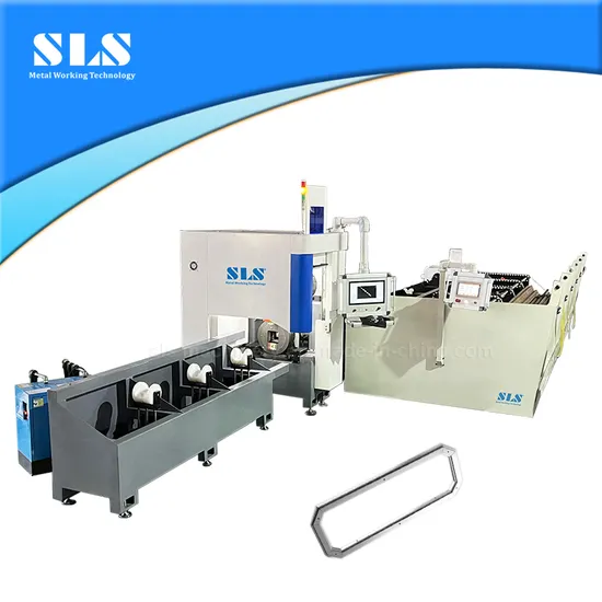 2000W Fast Speed Laser Cutting Machine / Metal CNC Fiber Tube Pipe Laser Cutter