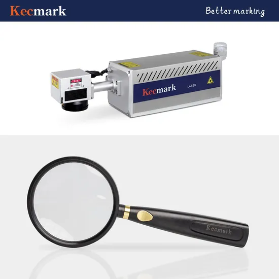 UV Laser Marking for Plastic PVC PP PE PPR Qr Code Barcode