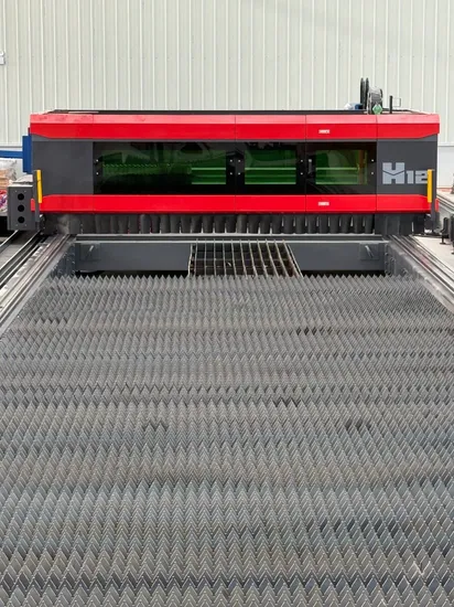 Kebei 12kw-30kw Steel Structure Fiber Laser Metal Cutting Laser Cut Machine