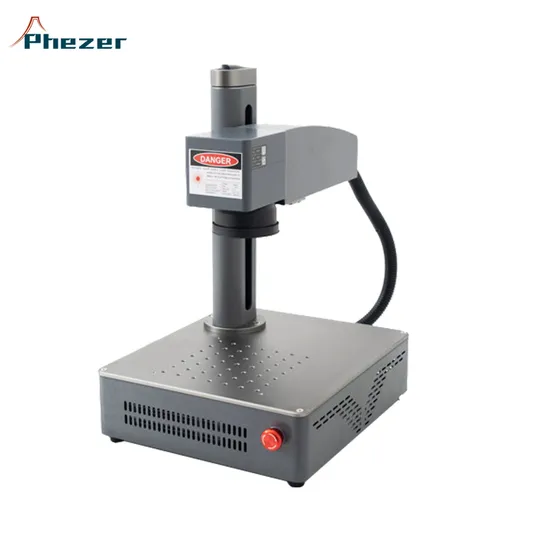 Laser Fiber Optic Marking Machine Size 200mm*200mm 50watt Fiber Laser Marking Machine for Metal