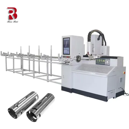 Manufacture Sells Br70CNC Fiber Laser Pipe and Tube Cutting Machine Laser Cutting Engraving Machine