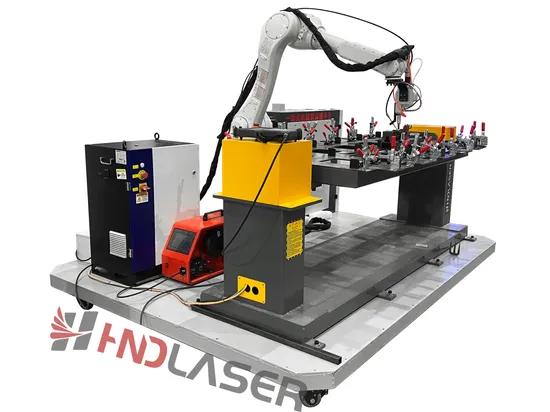 Robot 2000W 1000W Optical Fiber Laser Welder Robot Fiber Laser Welding Machine