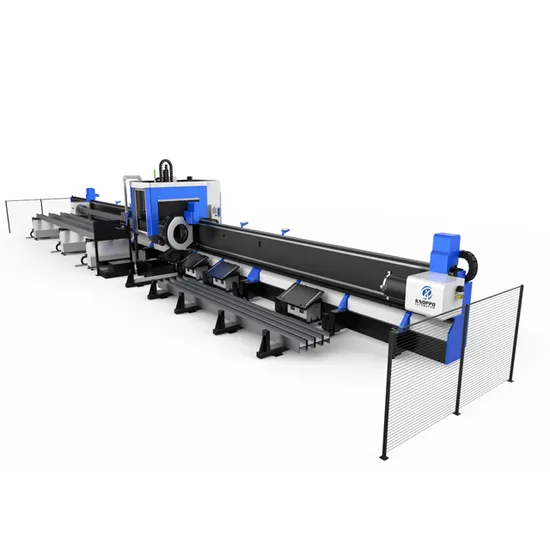 1000W CNC Steel Carbon Metal Tube Pipe Fiber Laser Cutting Machine