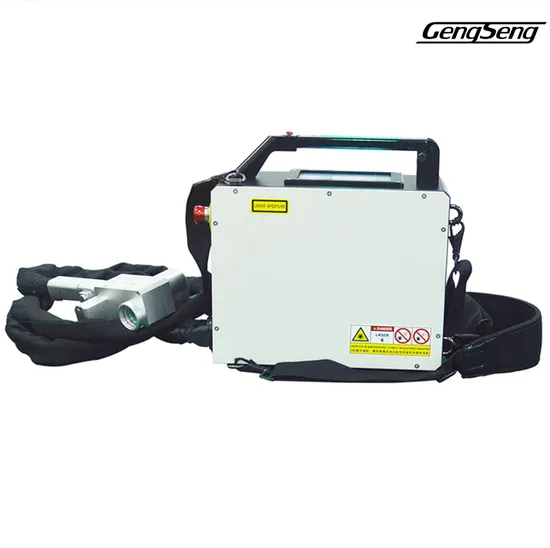 50W 100W Backpack Handheld Pulsed Laser Cleaning Machine for Rust Paint Oil Removal Portable Laser Cleaner