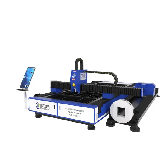Pengwo 2kw Pipe Plate Laser Cutting Machine Metal Plate Laser Cutting Machine