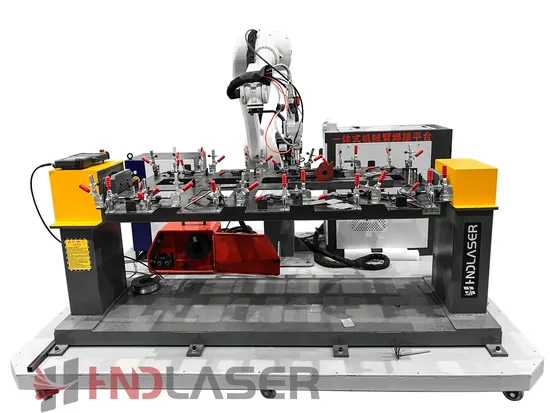 1000W Automatic Any Space 6 Axis Robot Arm Fiber Corner Laser Robotic Welding Machine