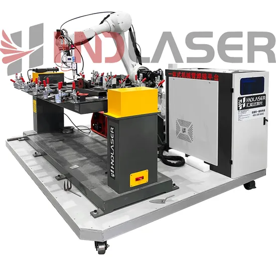 Robotic Welding Machine Automatic 6 Axis Automatic Robotic Arm Welding