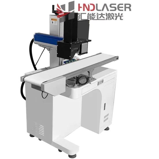 Visual Laser Marking Machine CCD Desktop Positioning Auto Focus Fiber Laser Marking Machine 20W 30W 50W