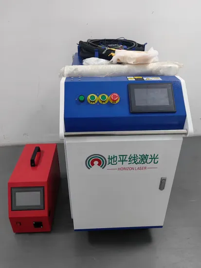 100, 000 Hours Portable Horizon Wooden Case Laser Welding Machine Price Cheap