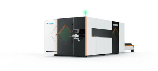 Gantry Type Cutting for Aluminum Sheet Metal Fiber Laser Cutter