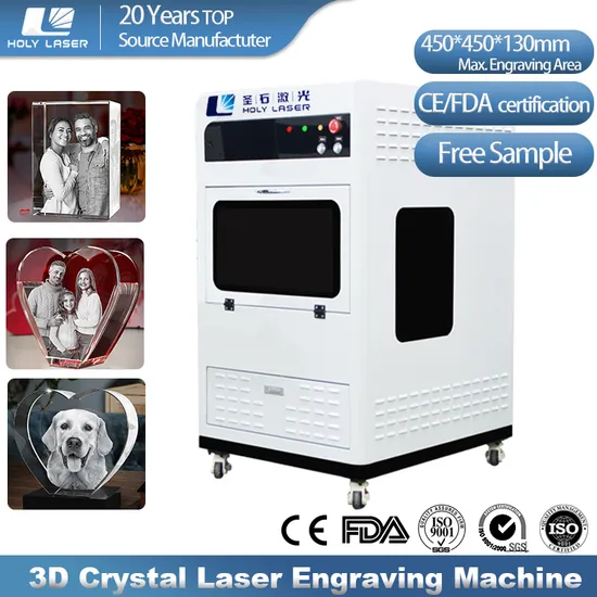 Price 3D Laser Crystal Engraving Machine for Crafts Business