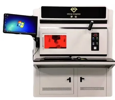 Fancy Shape Natural and Synthetic 4p Jewelry Diamond Cutting Machine