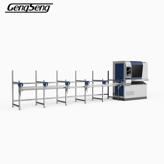 Ultra Fast Small Tube Fiber Laser Cutting Machine for Carbon Steel Tube Pipe Cutting
