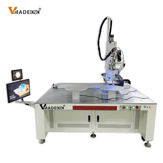 2000W/1500W Automatic Aluminum Copper Stainless Steel with Feeding Wires Laser Welding Machine