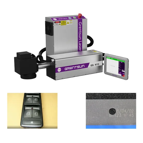 355nm UV Laser Coder for High-Resolution Data Matrix