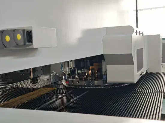 Lifetime Support, 1500mm* 5000mm Metal Sheet, Punch Press with Laser Cutting Function