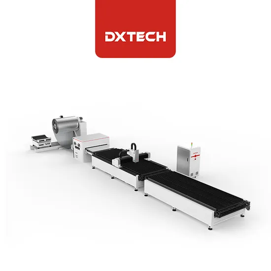 Thin Plate Uncoiling, Leveling, Cutting and Sorting Integrated Fiber Laser Cutting Machine