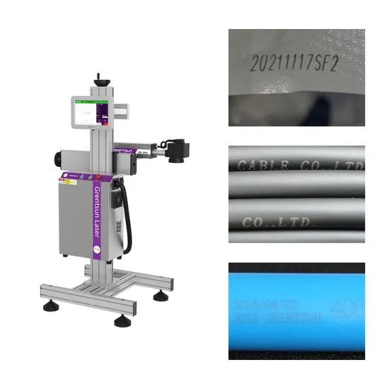 Titanium 100W Fiber Laser Marking Machine 1064nm Dental Drills Satellite Parts