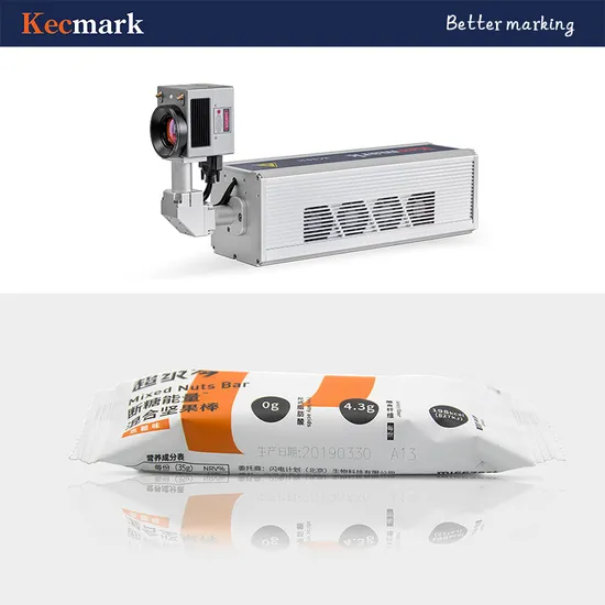 UV Laser Marking Machine Conveyor Belt Production Date Marking Beverage Industry