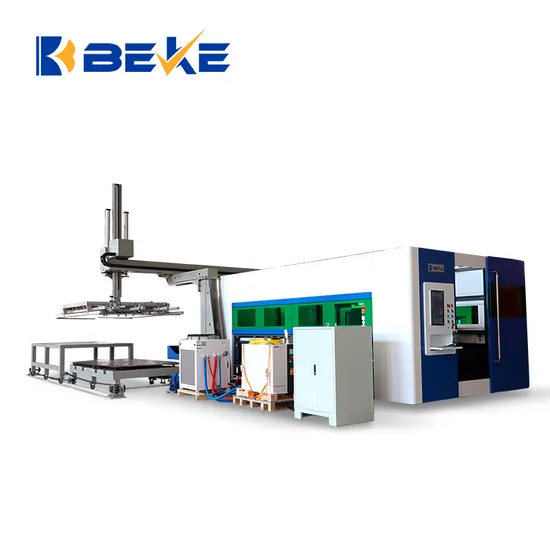 6000W 3000*1500mm Full Cover Exchange Table Fiber Laser Cutting Machine