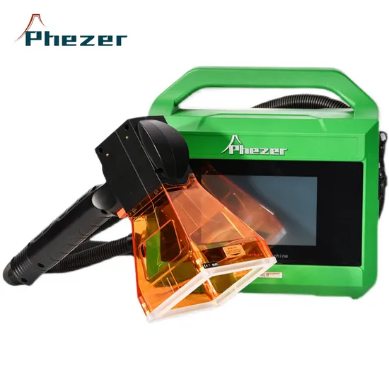 Laser Marker Laser Business Card Printing Logo ID Card Data Logo Handheld Fiber Laser Marking Machine Metal 20W 30W 50W