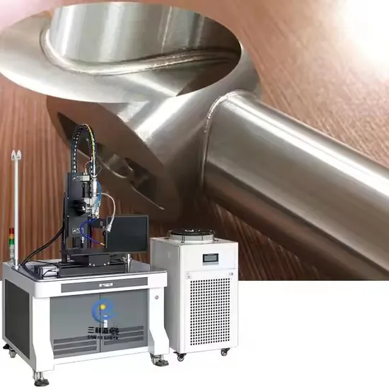 1000W 2000W Ketel Paduan Aluminium Menangani Cerat Mesin Las Laser Pengelasan Titik Pengelasan Otomatis Dengan Kuat Dan Indah