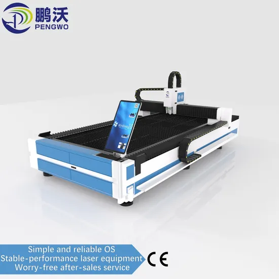 Versatile Fiber Laser Cutting Machine 3000W 2mx4m Single Table Job Shop Cutting