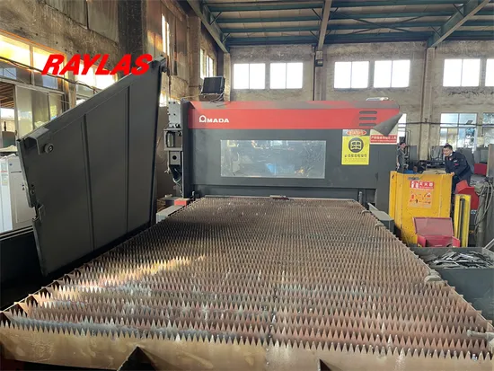 Amada LC4020f1nt CO2 Laser Cutting Machine Retrofit New Fiber