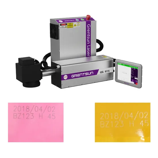 3W UV Laser Marking Machine for Flexible PVC Bag Marking