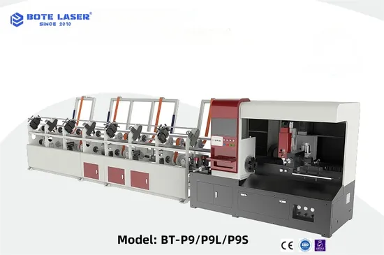 2kw Metal Pipe CNC Laser Cutting Machine for Luggage Carrier
