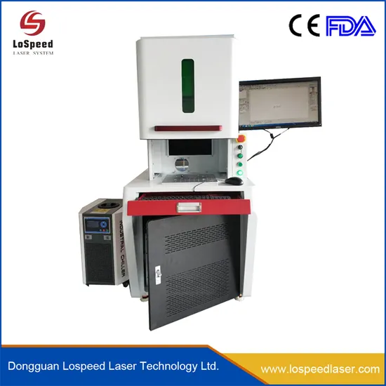 Hispeed UV Laser Marking System for Cosmetic Bottles