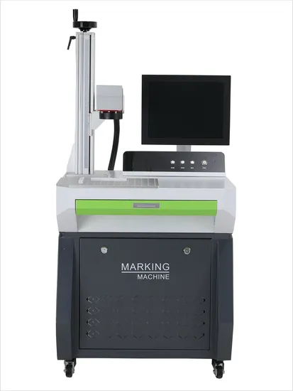 Faith 20W Stainless Steel Pattern Fiber Laser Marking Engraving Printing Machine