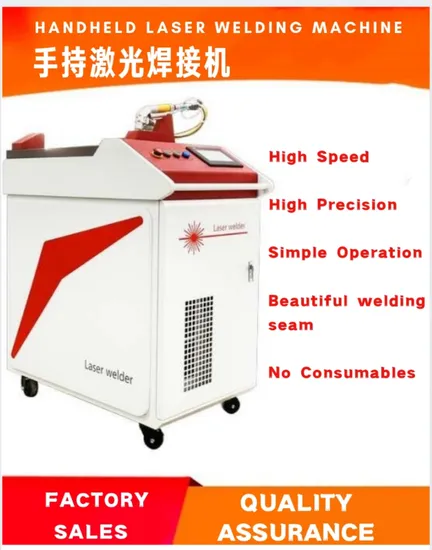 Continues Metal Fiber Welding Machine for Metal Laser Welding Machine