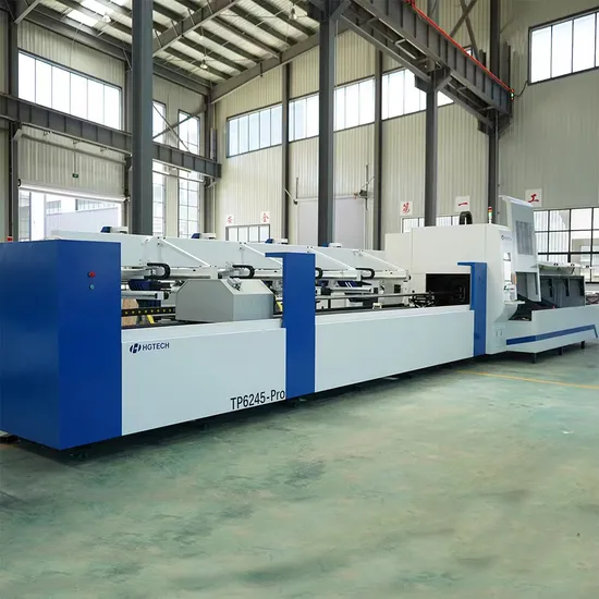 Hgstar Manufacturer 2024 Automatic CNC Fiber Laser Cutting Machine Steel Pipe Laser Cutter Metal Pipe Tube Angle Steel Channel Steel Beam Cutting for Sale