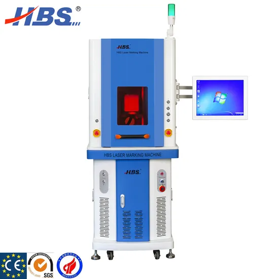 Enclosed 30W Fiber Laser Marking Machine with Raycus Laser Source