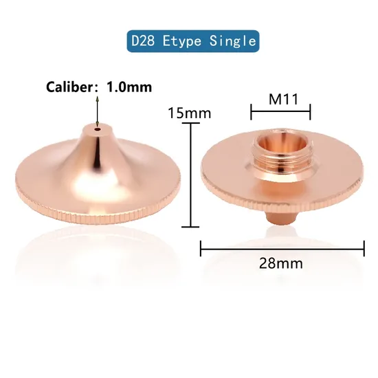 Laser Cutting Nozzle Double/Single Layer High-Speed Nozzles for Cutter Welding Equipment