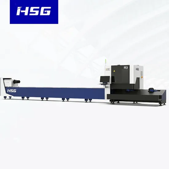 Fiber Laser Pipe Cutting Machine 2000W Metal Tube 6m CNC laser Cutter Machine 6000*220mm Low Cost 2kw