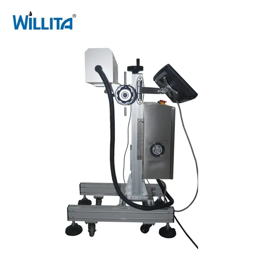 Automatic 20W 30W 50W PCB Tabletop Raycus Fiber Laser Marking Machine